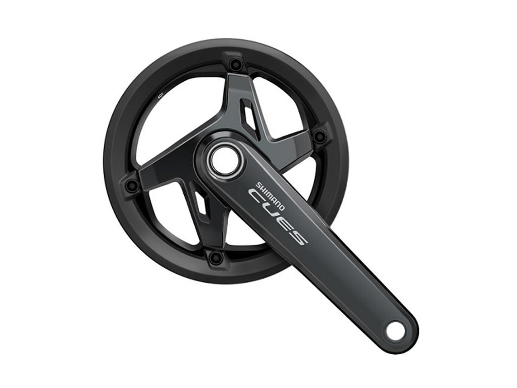 Cues Kranksæt   40t   11 10 9 Speed   170mm Pedalarm   Inkl. Kædeskærm   Fc U8000 1 fra Shimano