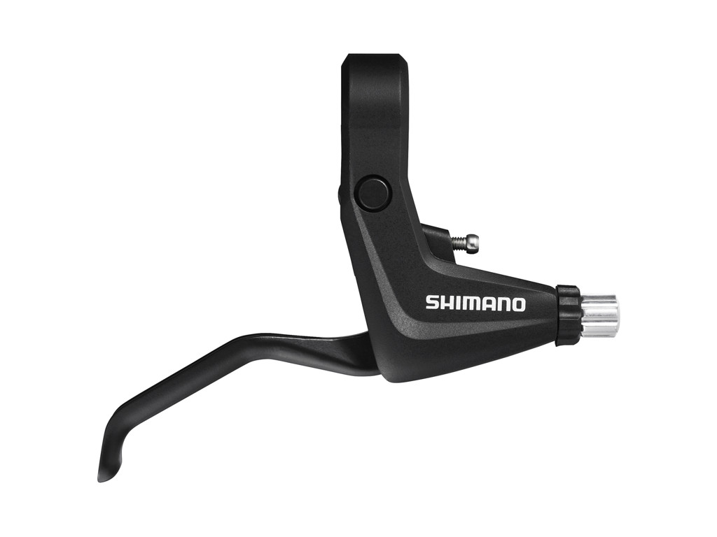Alivio   Bremsegreb Venstre   Sort   2 Finger Til V Bremser fra Shimano