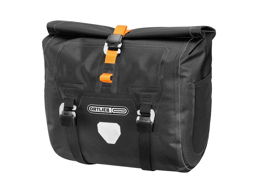 Handlebar Pack Qr   Bike Packing Styrtaske   11 Liter   Mat Sort fra Ortlieb