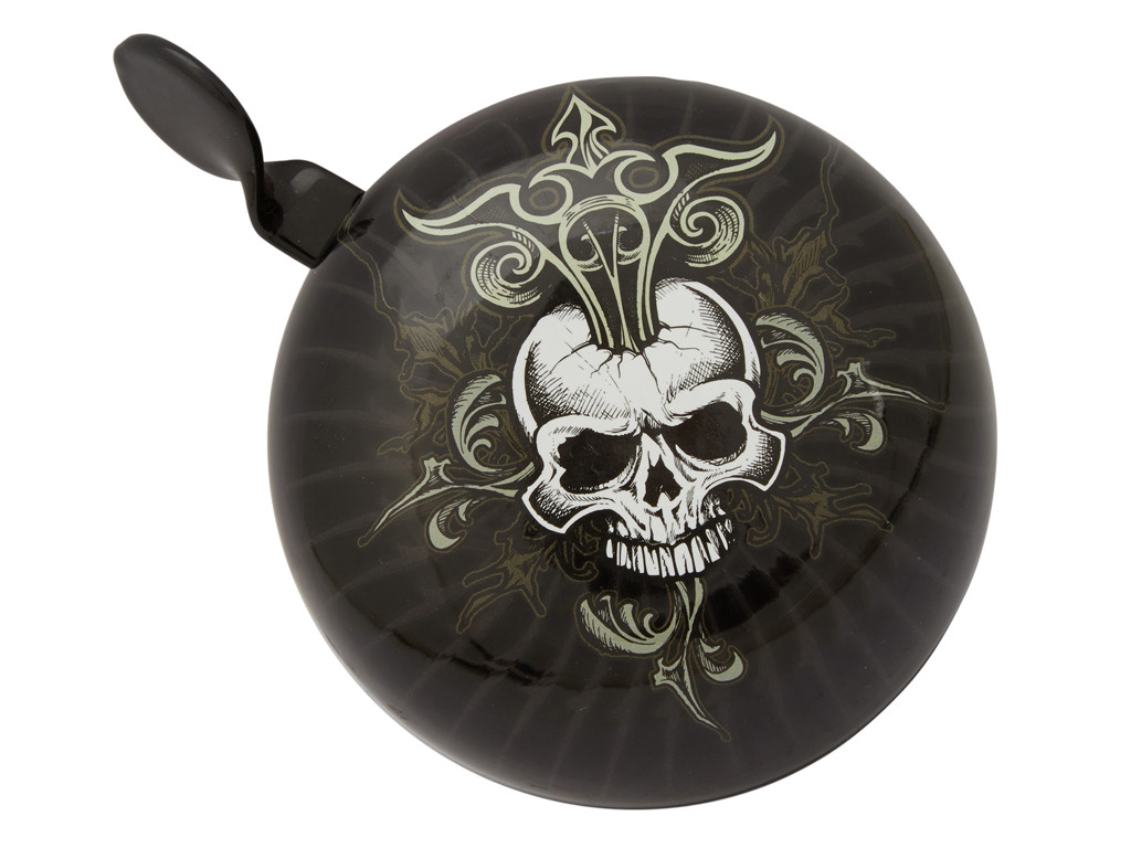 Ringeklokke   Skull   Sort fra Ongear