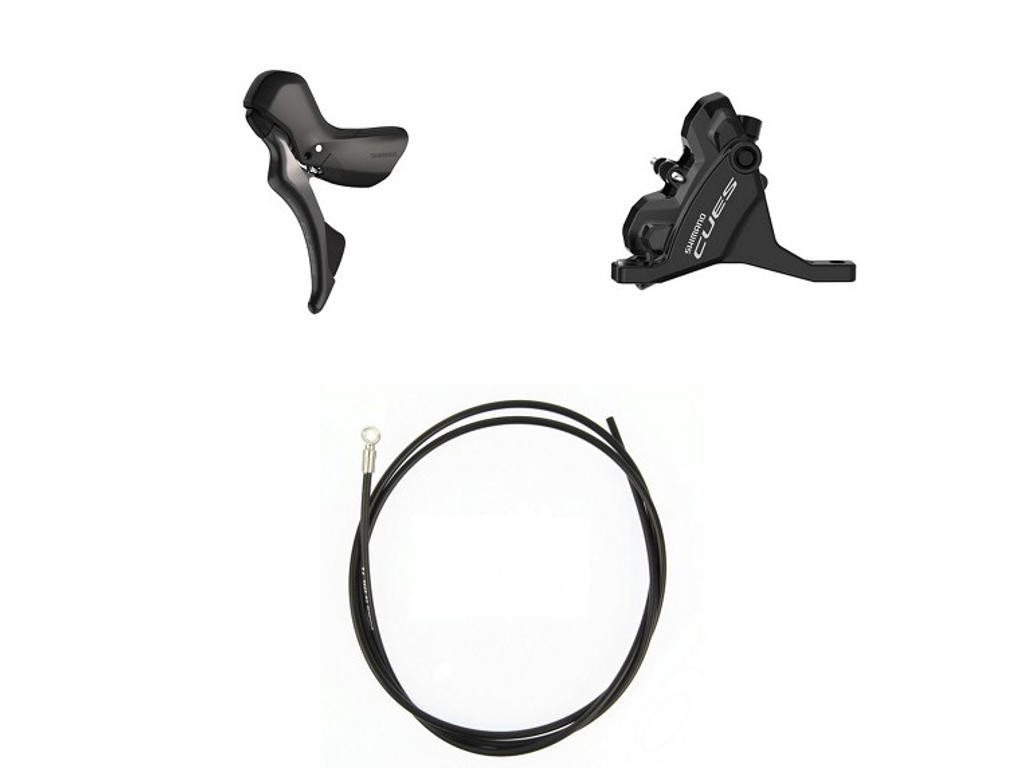 Cues Road Skifte  Og Bremsegreb Med Bremsekaliber Hydraulisk   Front Venstre   St U6030 Og B fra Shimano