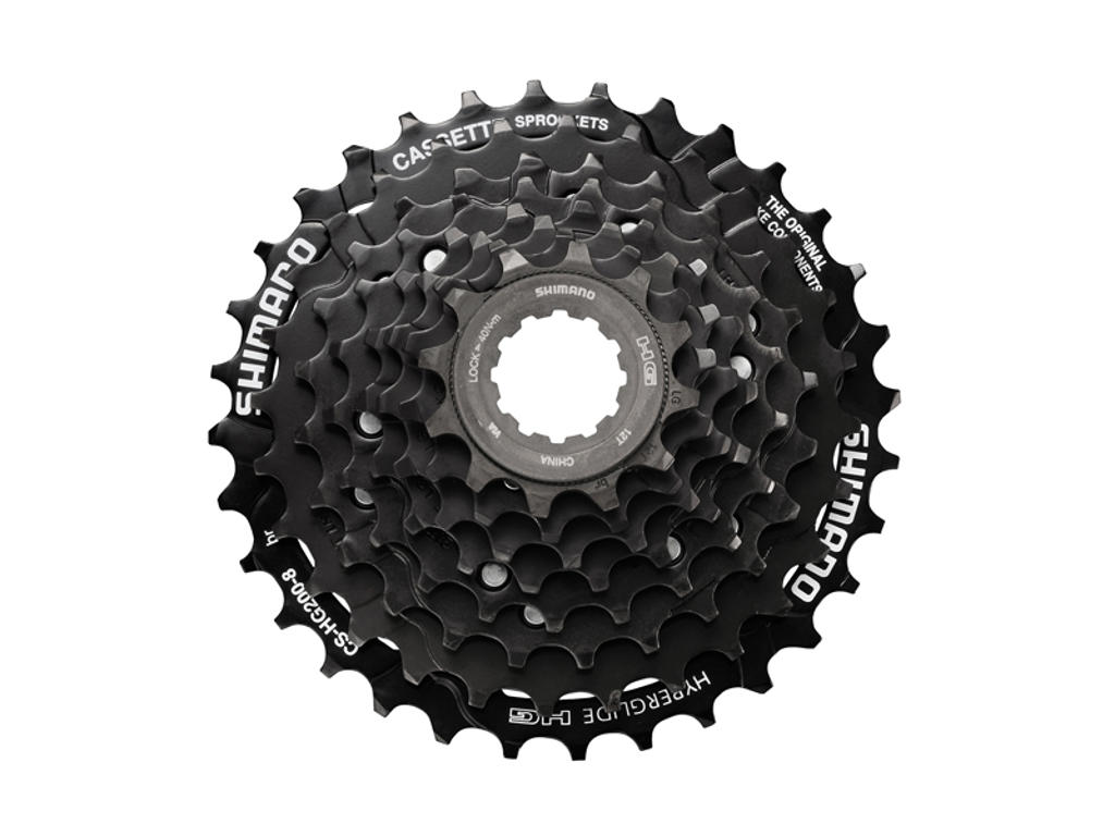 Tourney Kassette   8 Gear Cs Hg 200 12 32 Tands fra Shimano