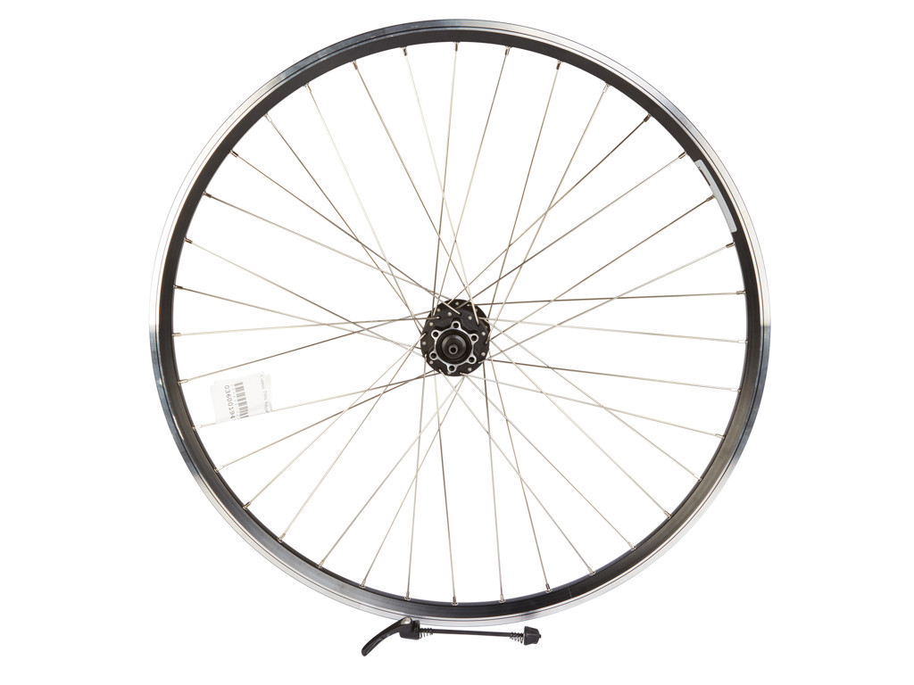 700c Forhjul   Classic Z19 Fælg   19 622   Quick Release   6 Huls Monetering   Sort fra Contec