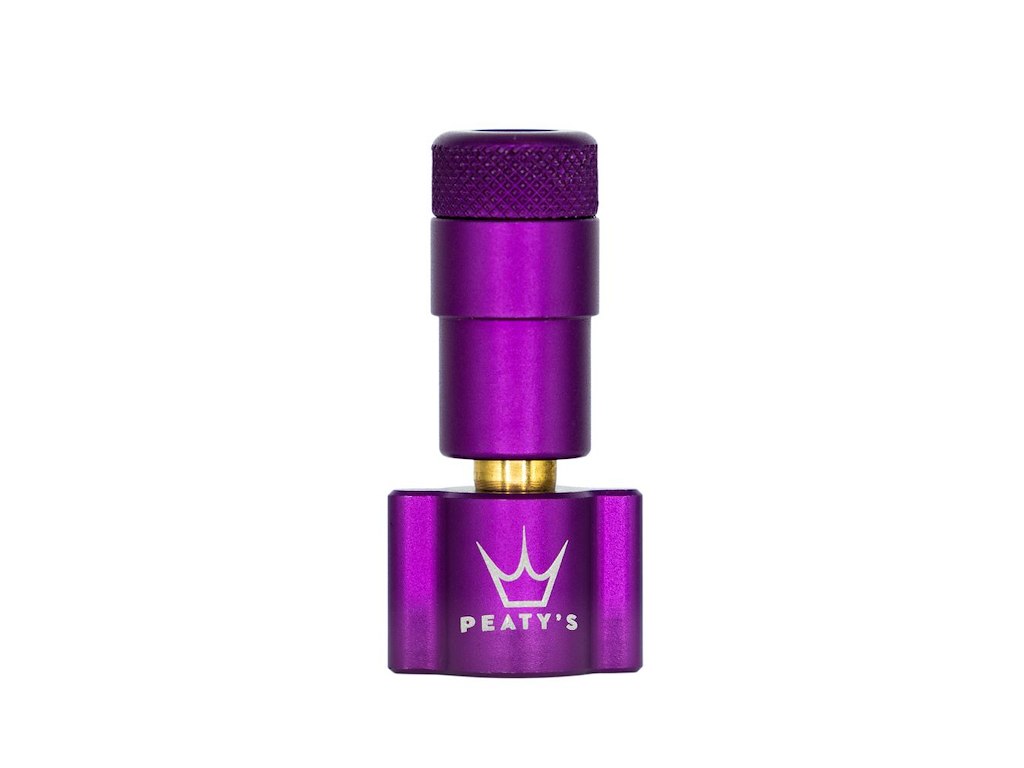 Holeshot Co2 Pumpehoved   Violet fra Peaty's