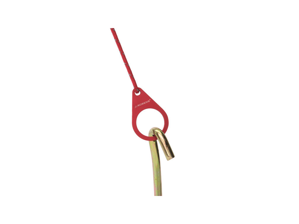 Alloy Pegging Ring   Pløkring   6 Stk. Sæt   Rød fra Robens