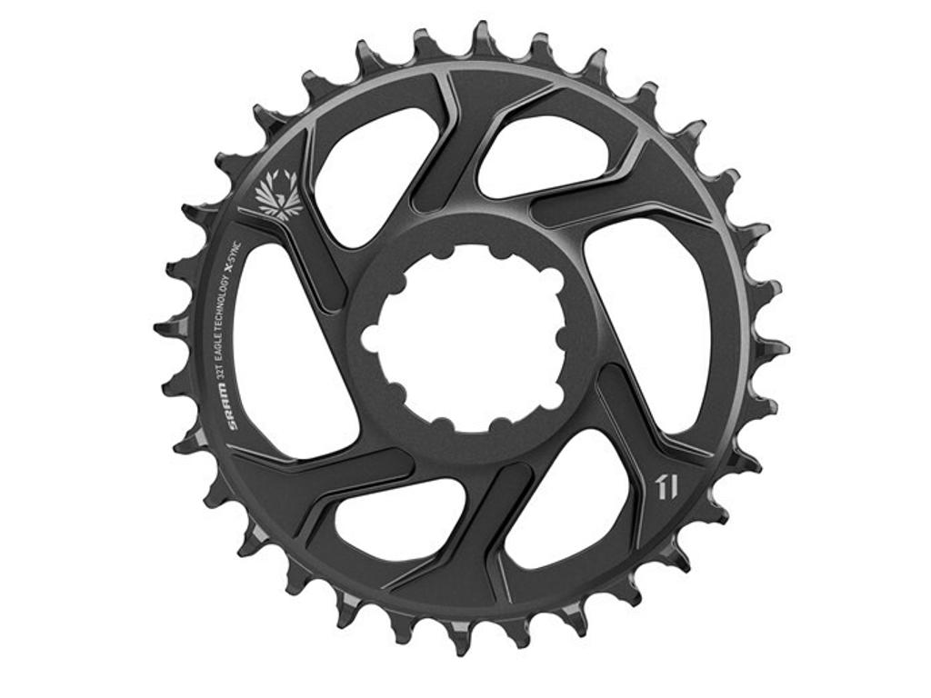Eagle   Klinge 36 Tands Rund   1 X 12 Gear   Direct Mount   3 Mm Offset   Sort fra Sram