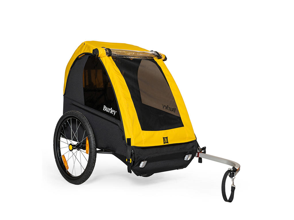Bee Double   Cykeltrailer Til 2 Børn fra Burley
