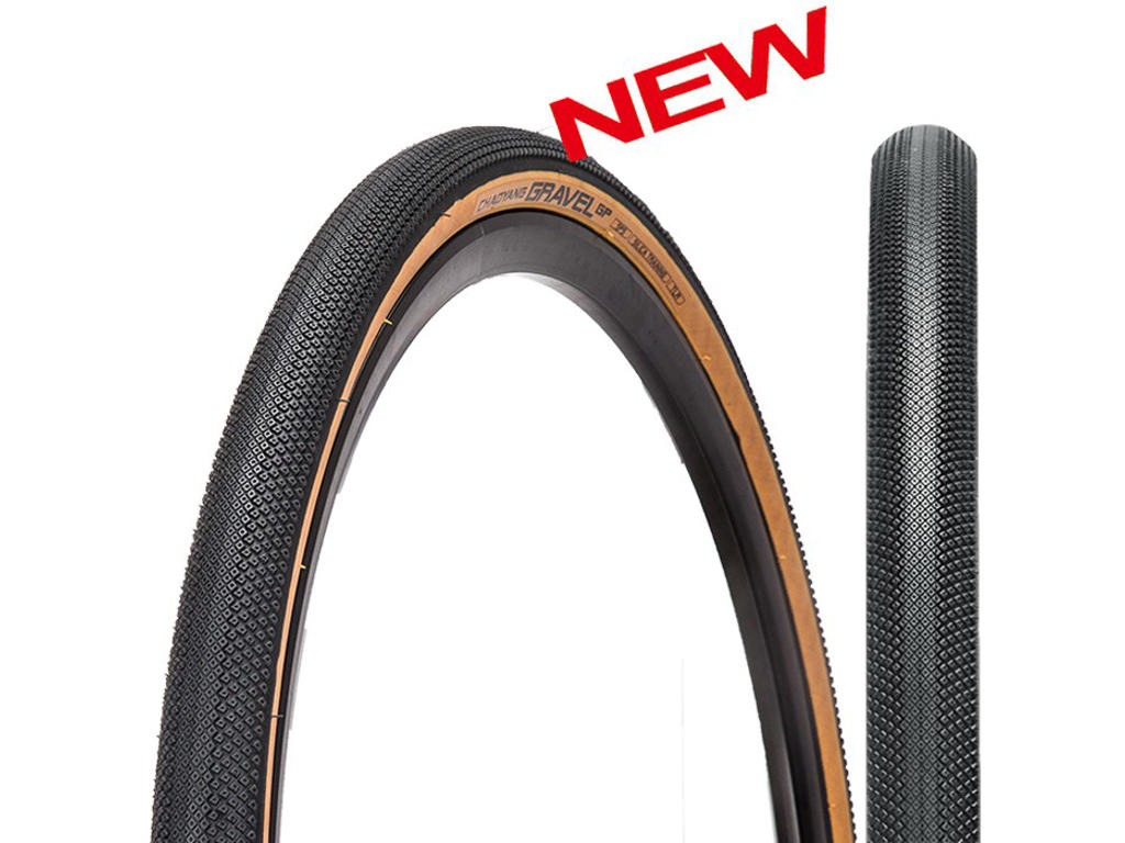 Gravel Gp   Foldedæk 700x38c (37 622)   Sort Brun fra Chaoyang