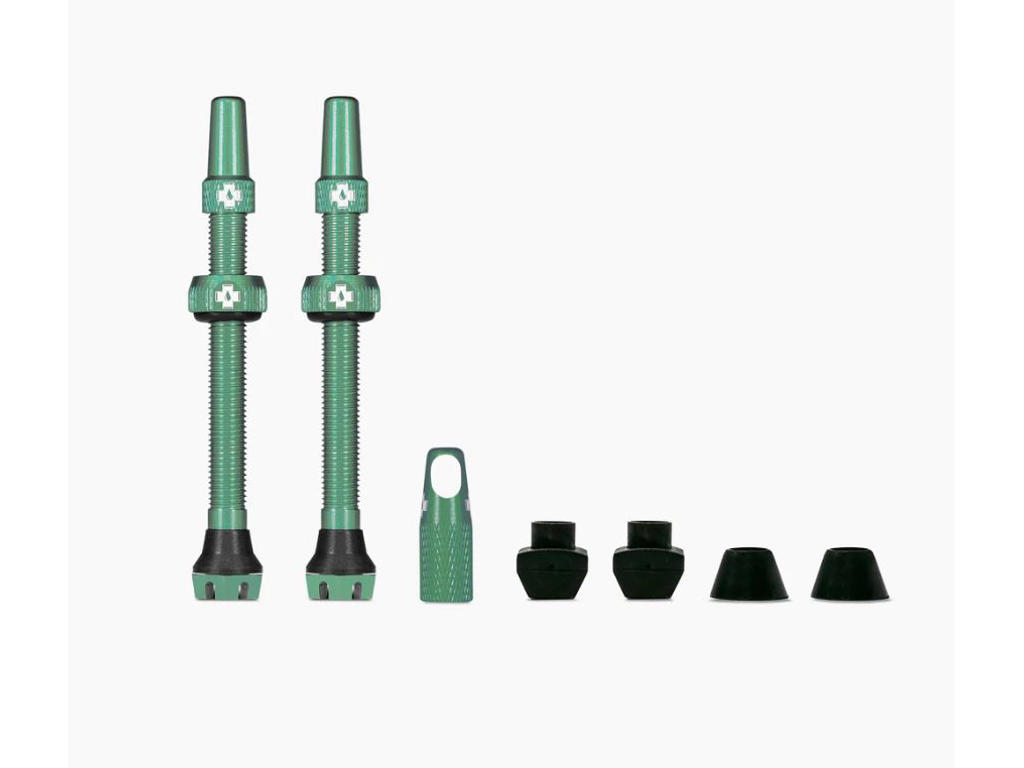 Muc Off   Tubeless Ventiler   60mm Lange   Turkis   2 Stk. fra Muc-off