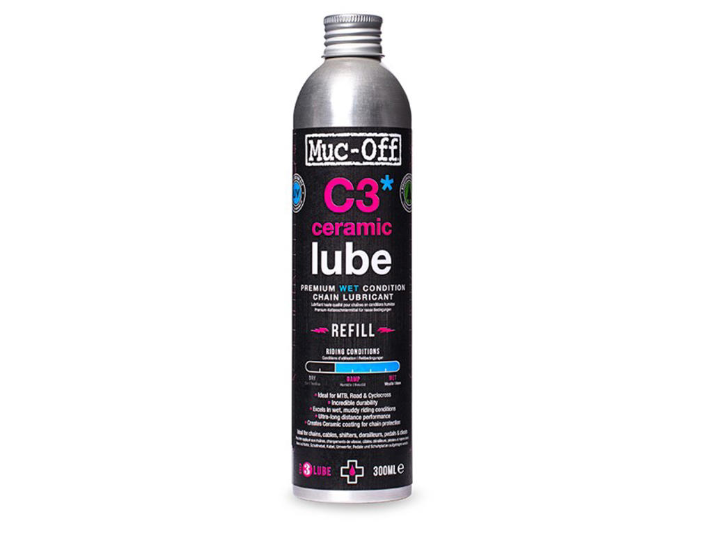Muc Off Wet Lube   C3 Ceramic   Keramisk   Våd Kædeolie   300 Ml fra Muc-off