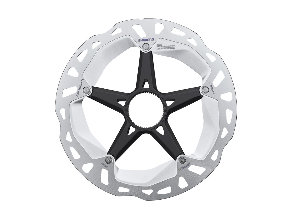 Mt800   Rotor   Ice Tech Freeza 180 Mm   Til Center Lock   Med Lock Ring Og Magnet fra Shimano