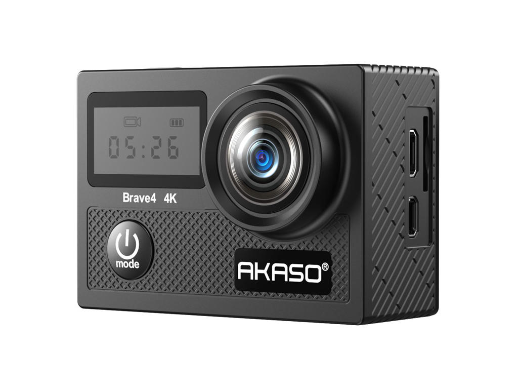 Brave 4 Ultra Hd 4k   Action Kamera   Digital Zoom fra Akaso