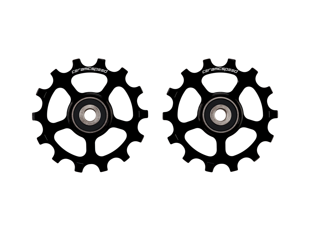 Pulleyhjul Shimano 12s Xt Xtr Mtb   Coated   Sort fra Ceramicspeed