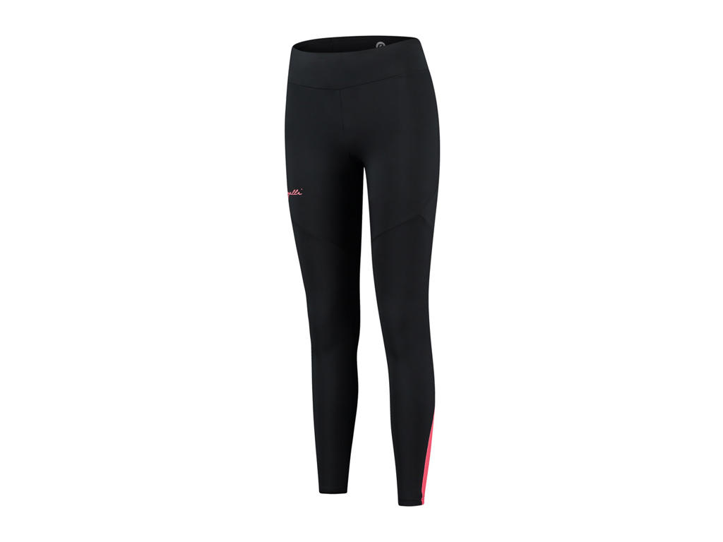Enjoy   Løbetight Lang Dame   Vinter   Sort Hvid Pink   Str. Xs fra Rogelli