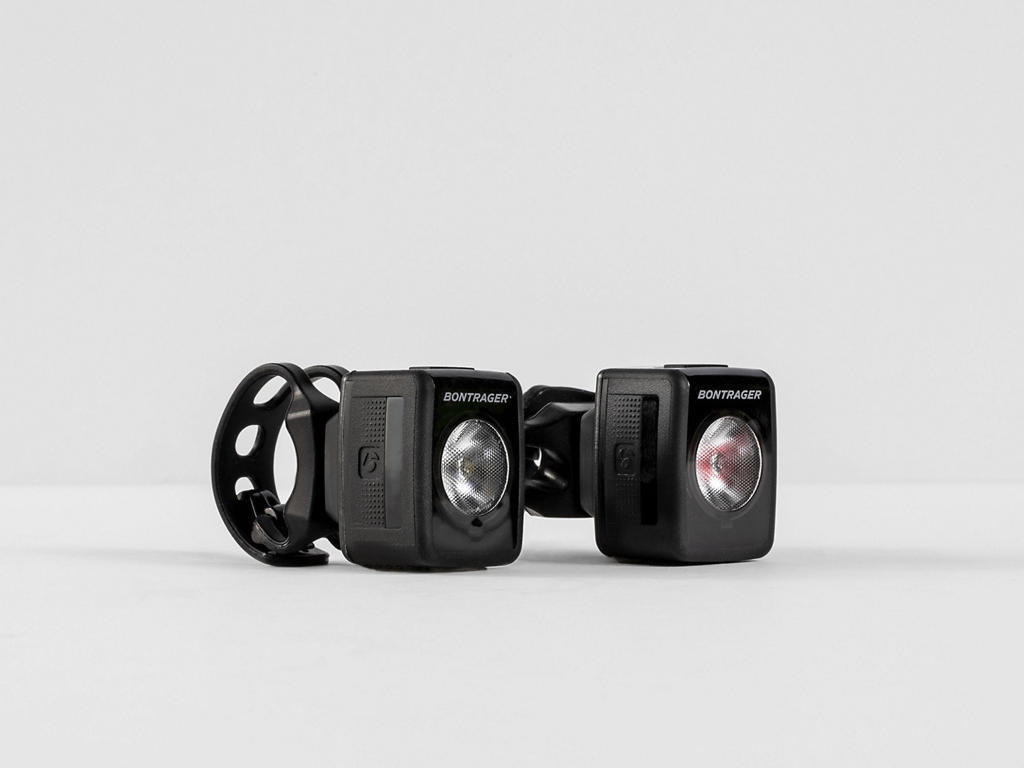 Ion   Lygtesæt 200 Lumen   Sort fra Bontrager