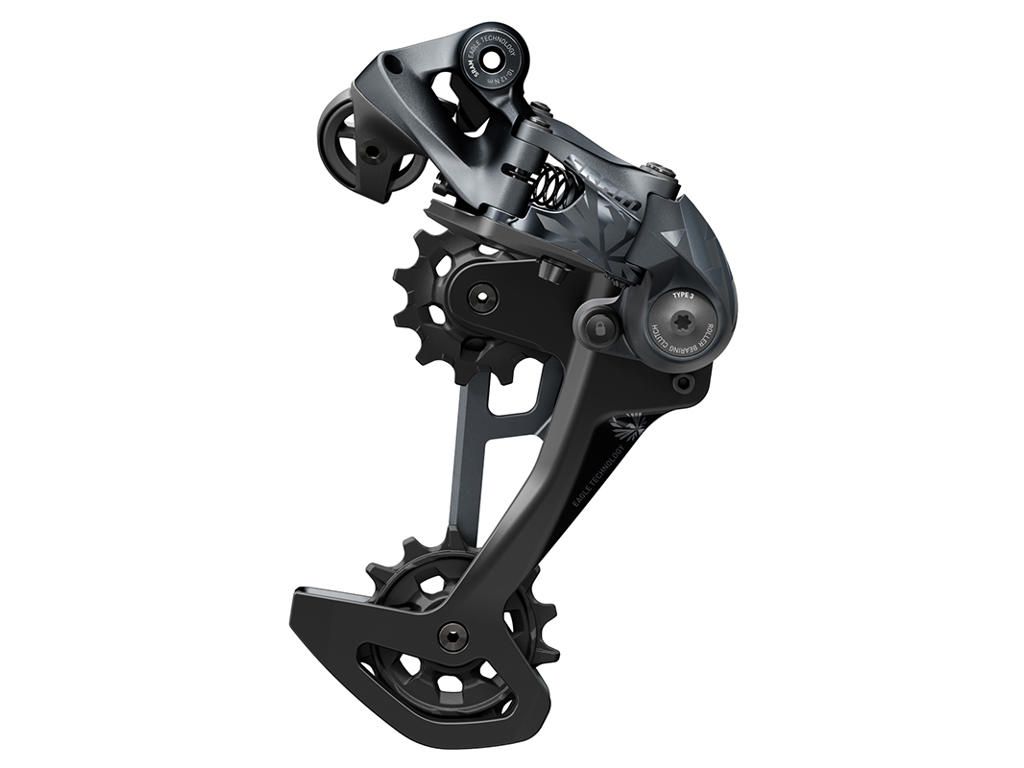 Xx1 Eagle   Bagskifter   12 Speed   Grå Sort fra Sram
