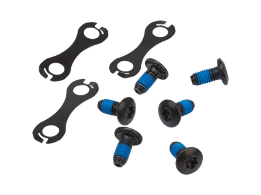 Xt   6 Stk. Bolte For Bremserotor Montering   Sm Rt76 fra Shimano