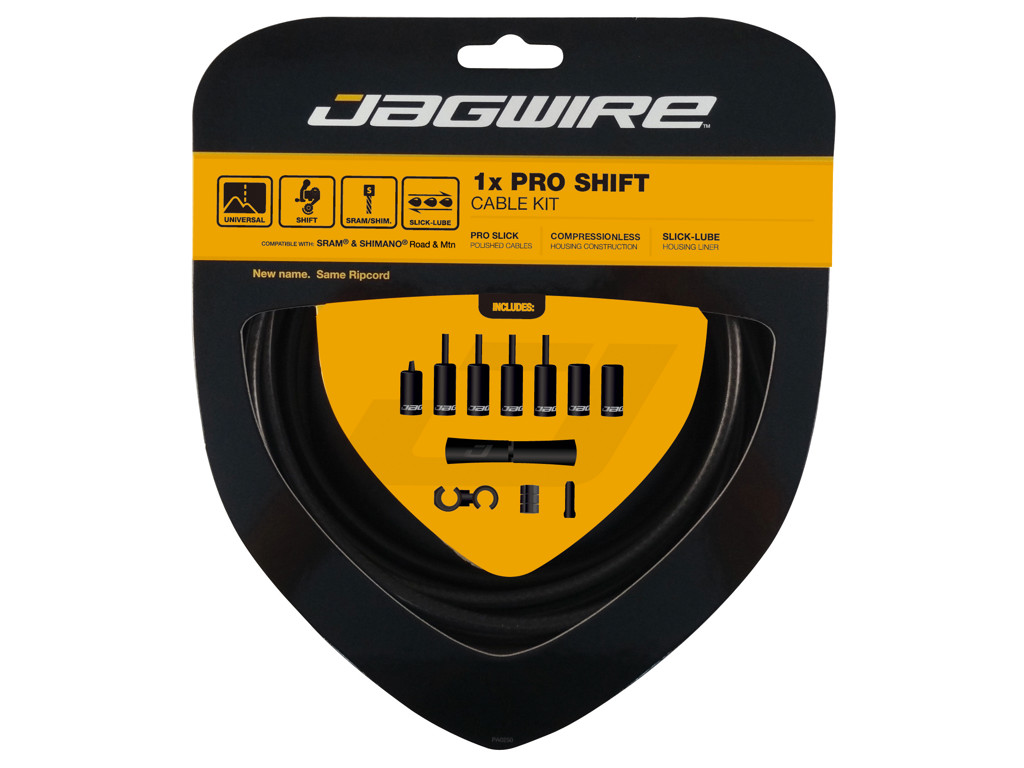 Pro Shift   1x Gearkabel Sæt   Road Mtb   Mat Sort fra Jagwire