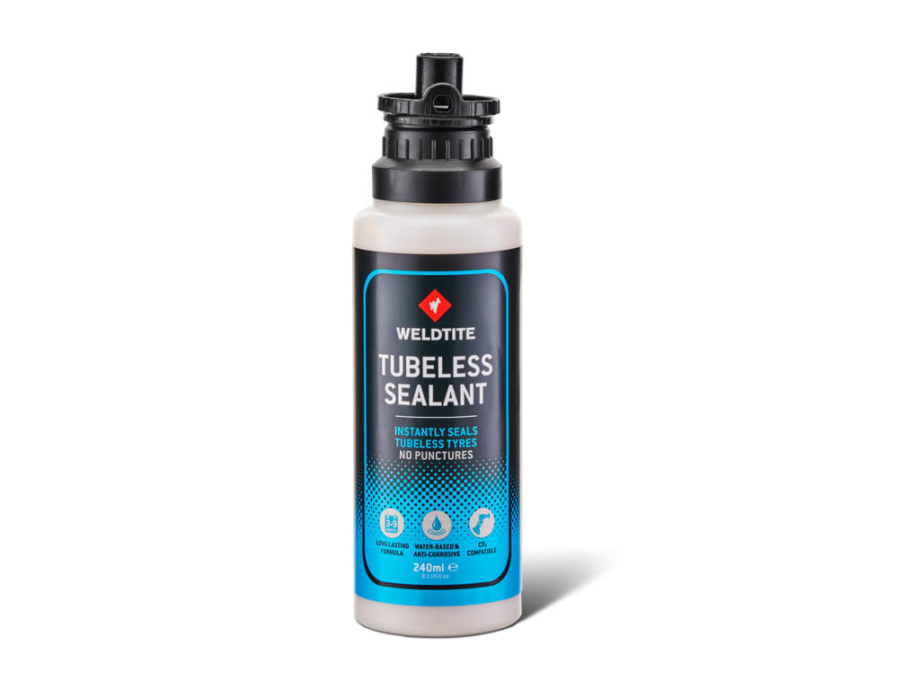 Tubeless Sealant   Lappevæske   240 Ml fra Weldtite