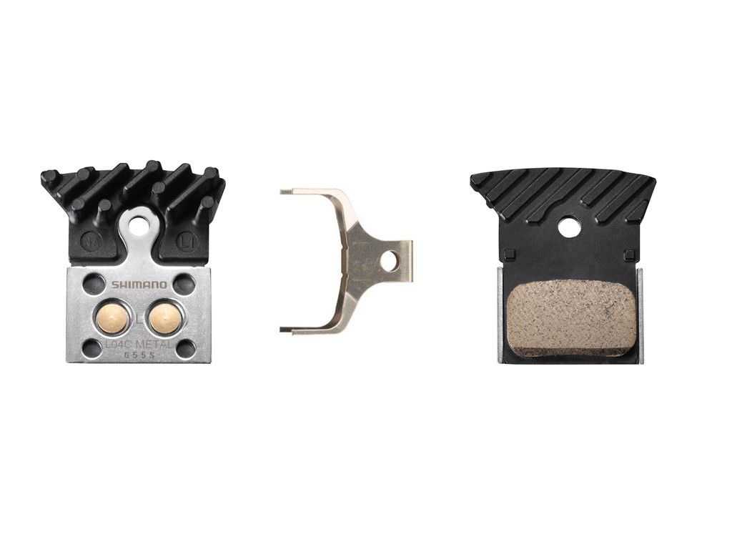 L04c Metal   Bremseklods Til Dura Ace Og Ultegra Skivebremser fra Shimano