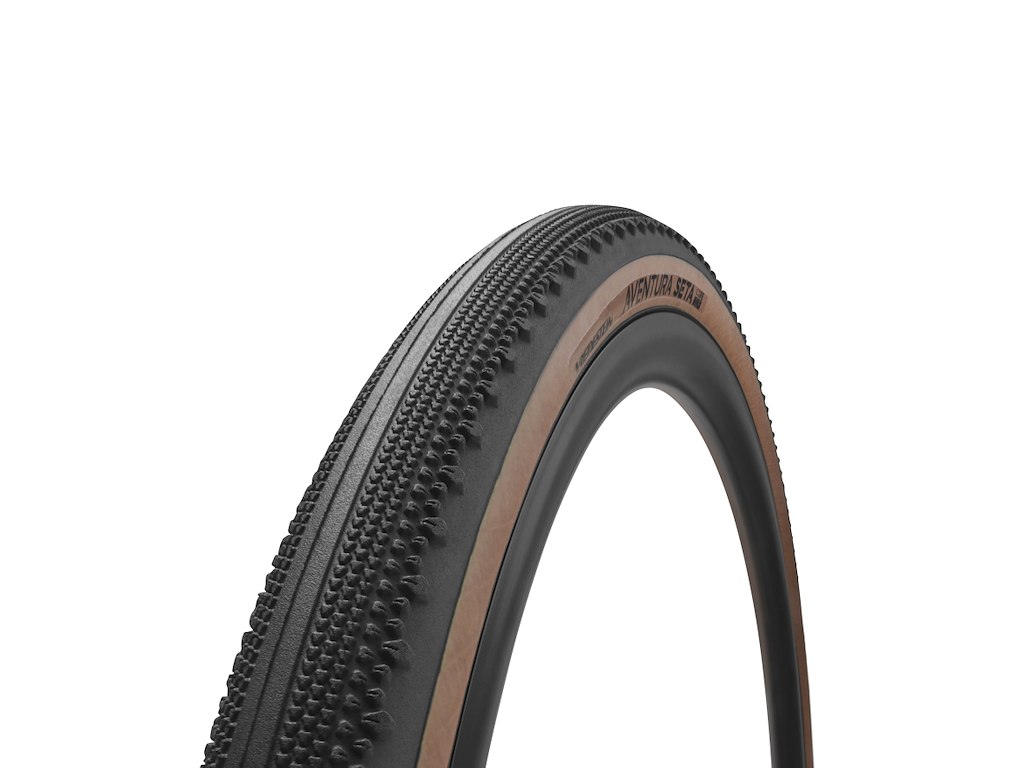 Aventura Seta Core   Foldedæk Gravel 700x50c   Sort Transparent fra Vredestein