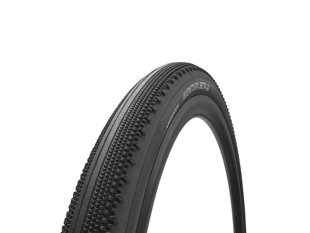 Aventura Seta Core   Foldedæk Gravel 700x38c   Sort Sort fra Vredestein