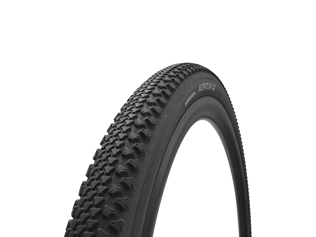 Aventura Core   Foldedæk Gravel 700x45c   Sort Sort fra Vredestein