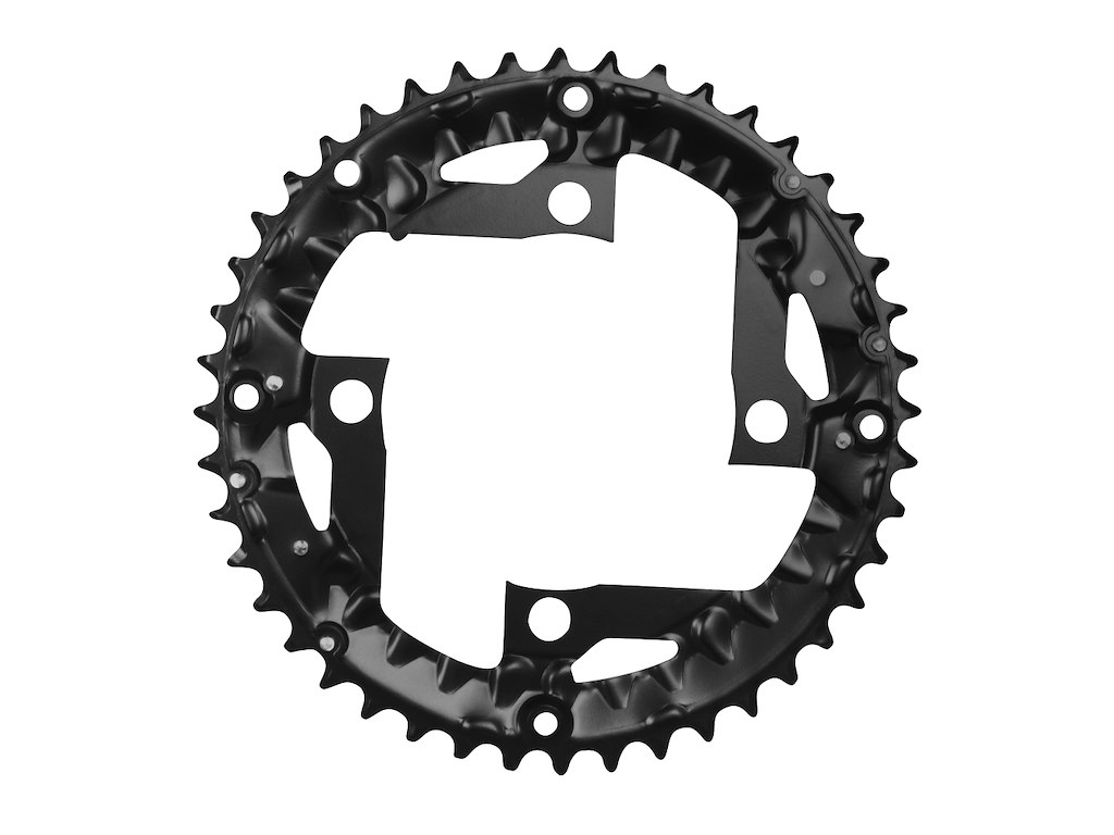 Klinge 44 Tands Bcd 104mm 9 Gear Stål Sort fra Force