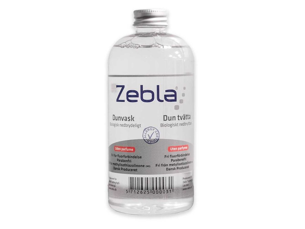 Dunvask 500 Ml fra Zebla