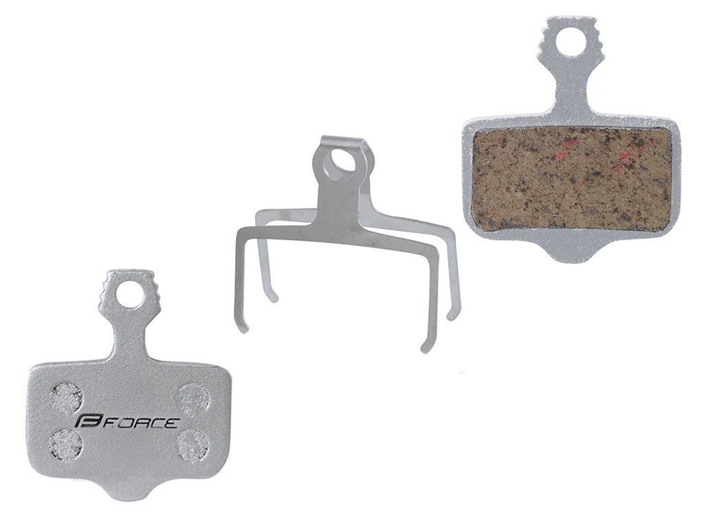 Bremseklodser Disc For Avid Elixir Aluminium Base Polymer fra Force