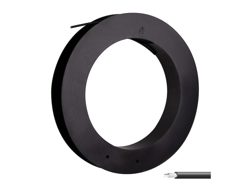Udvendig Gearkabel 4 Mm 50 Meter Rulle Sort fra Force