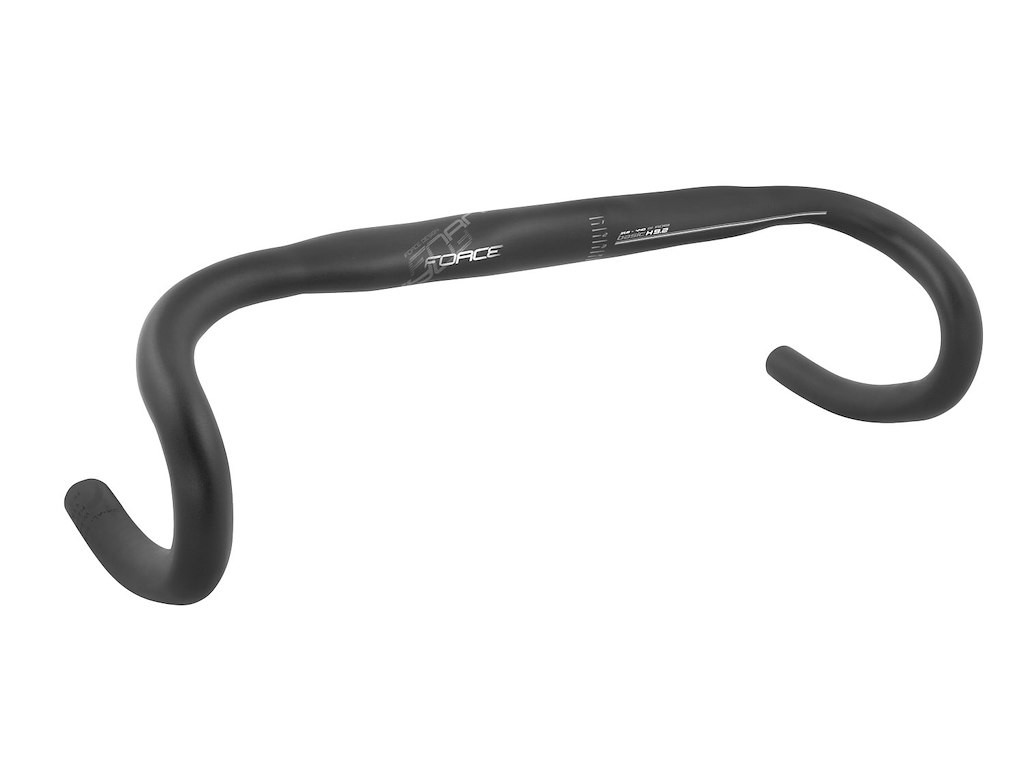 Styr Road H9.2  31,8 420 Mm Aluminium Sort fra Force