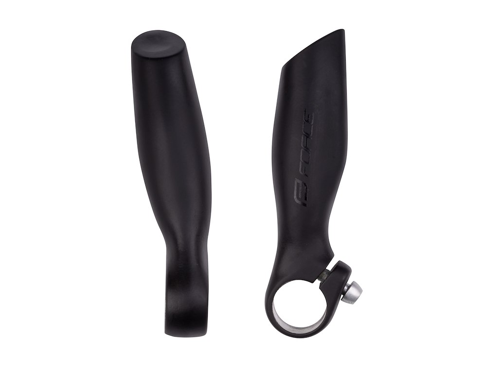 Bar Ends B4.6  11,5 Cm Lang Aluminium  Mat Sort fra Force