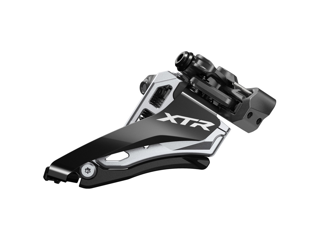 Xtr   Forskifter Fd M9100 Mx6   2 X12 Gear   Med Spændebånd 34,9mm fra Shimano