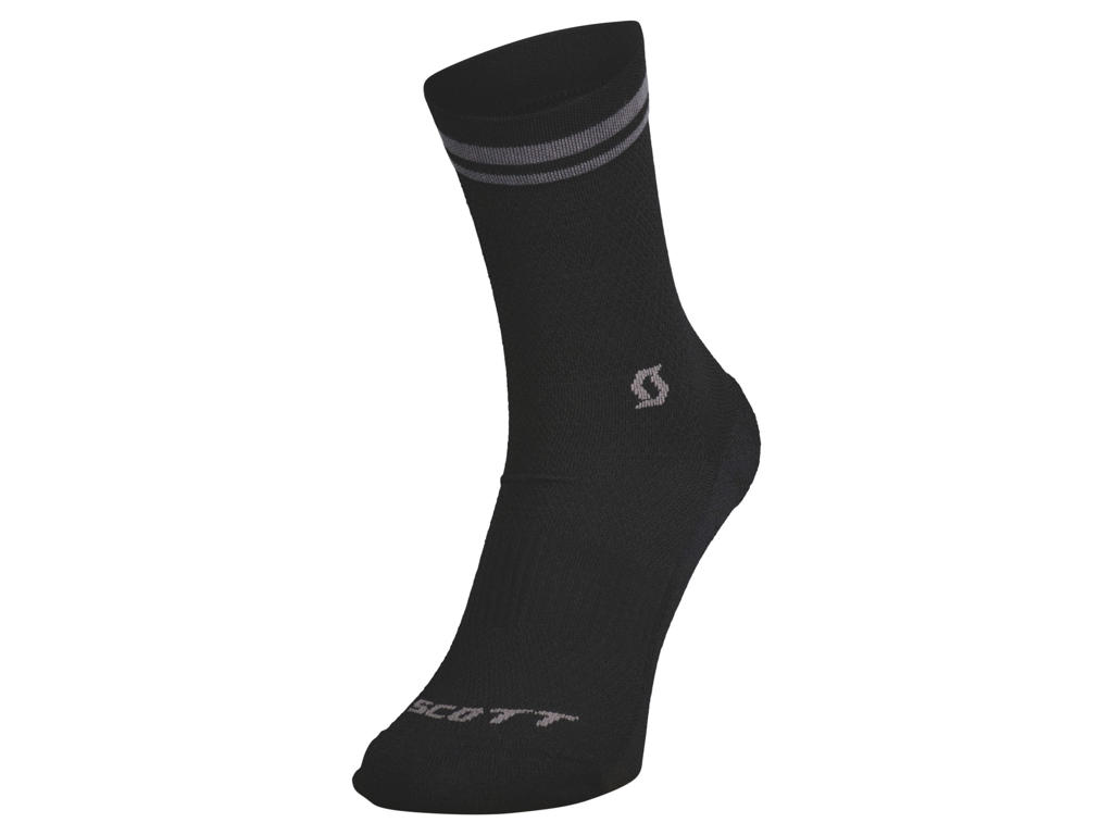 Merino Crew Cykelstrømper Sort (strømpe Str.: 45 47) fra Scott