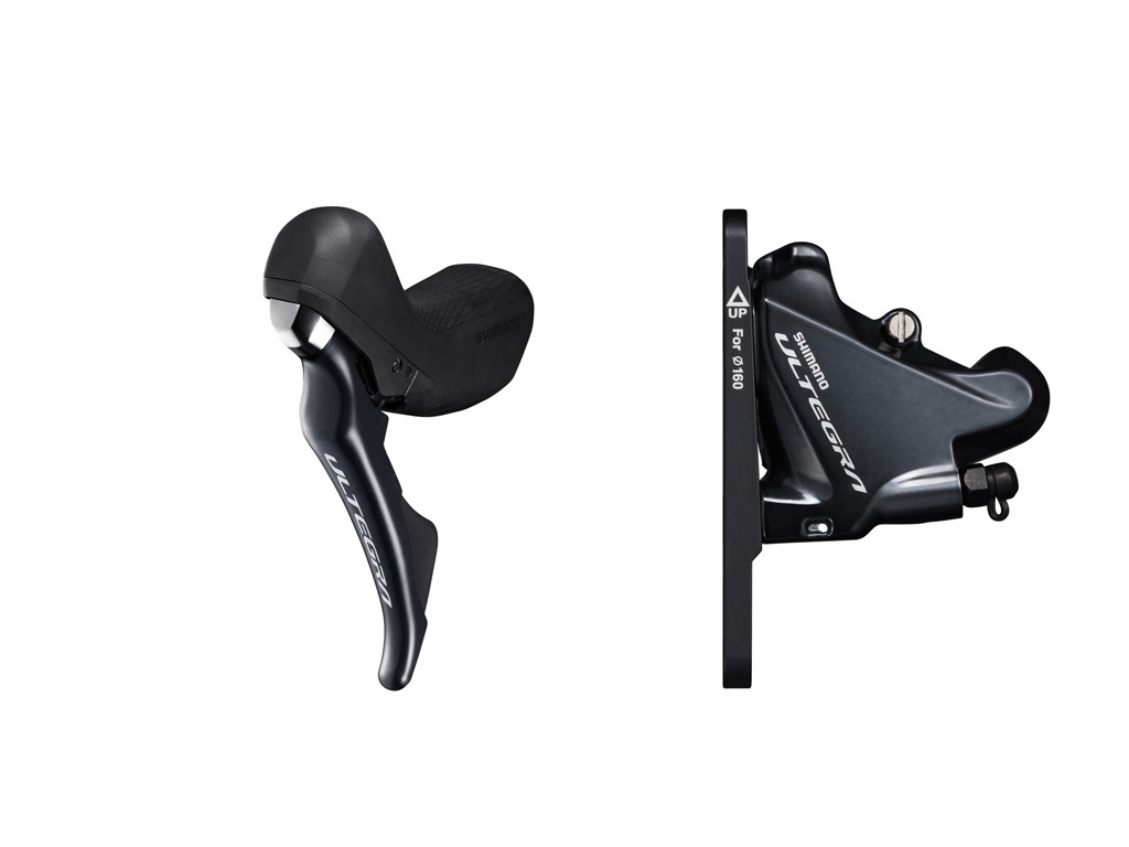 Ultegra R8020   Skifte  Og Bremsegreb Venstre   Hydraulisk Kaliber Og Olieslange fra Shimano