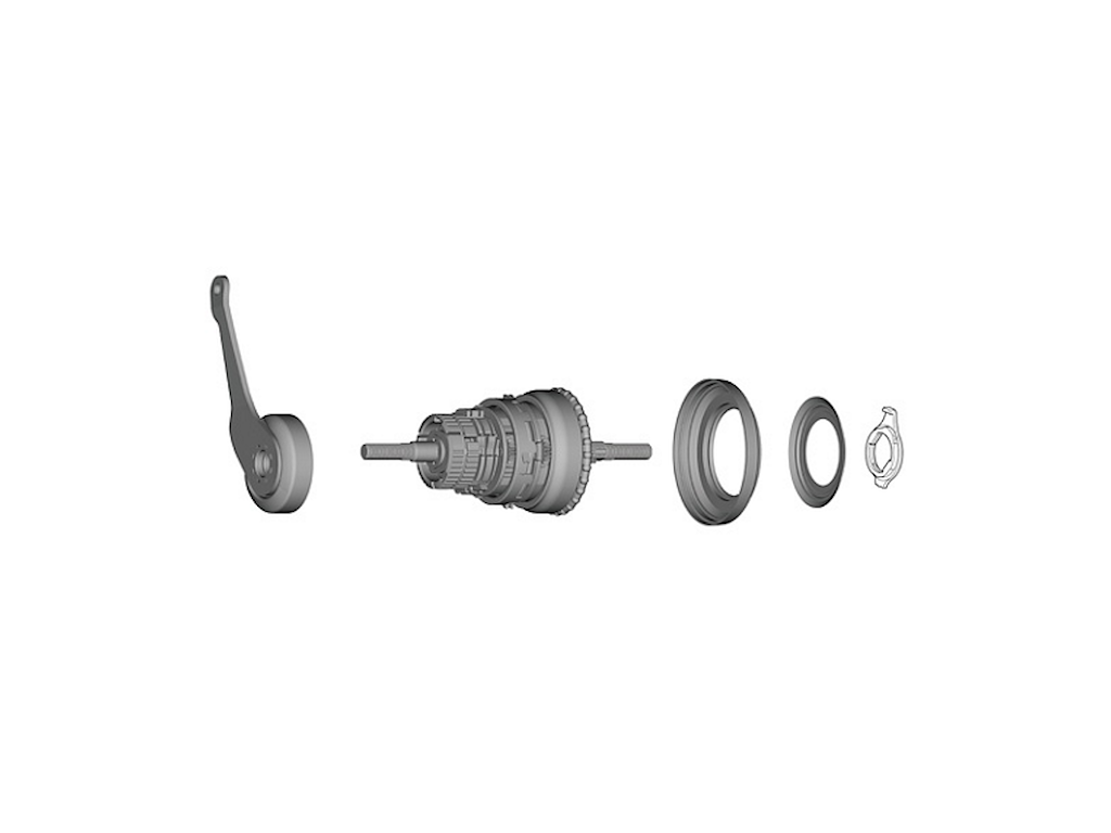 Nexus Navindsats 175,5mm Aksel Til Gearnav Model Sg C3001 7c fra Shimano