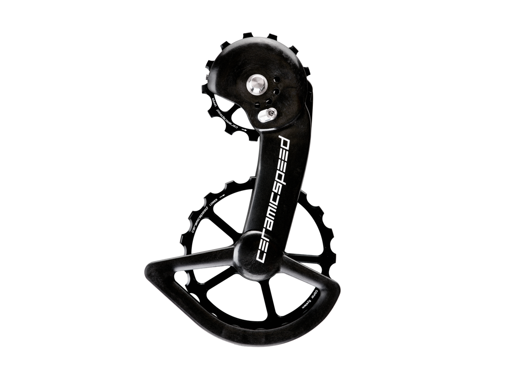 Keramisk Oversized Pulleyhjul Shimano Grx Rx 2x11   Sort fra Ceramicspeed