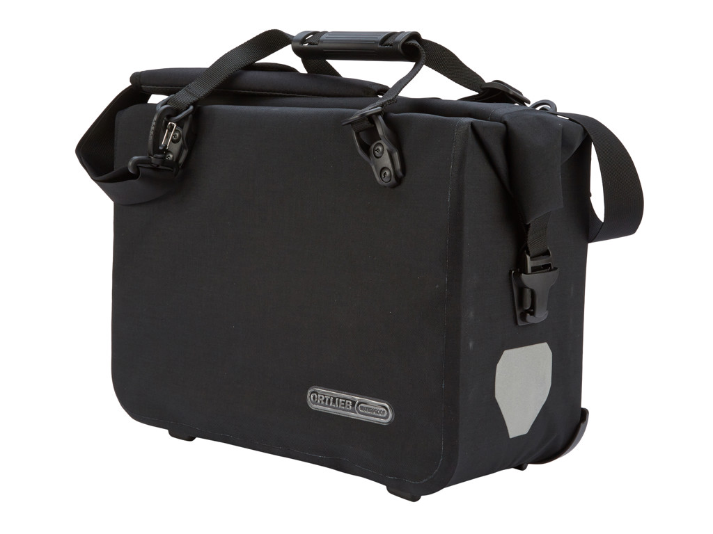 Officebag   Sort Large 21 Liter   Ql 2.1 Beslag fra Ortlieb