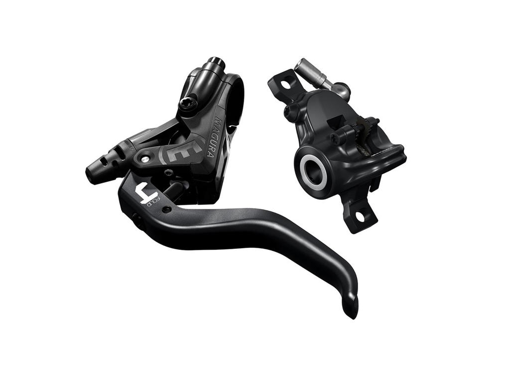 Mt4 Next   Hydraulisk Bremsesæt   For Bag   Sort fra Magura