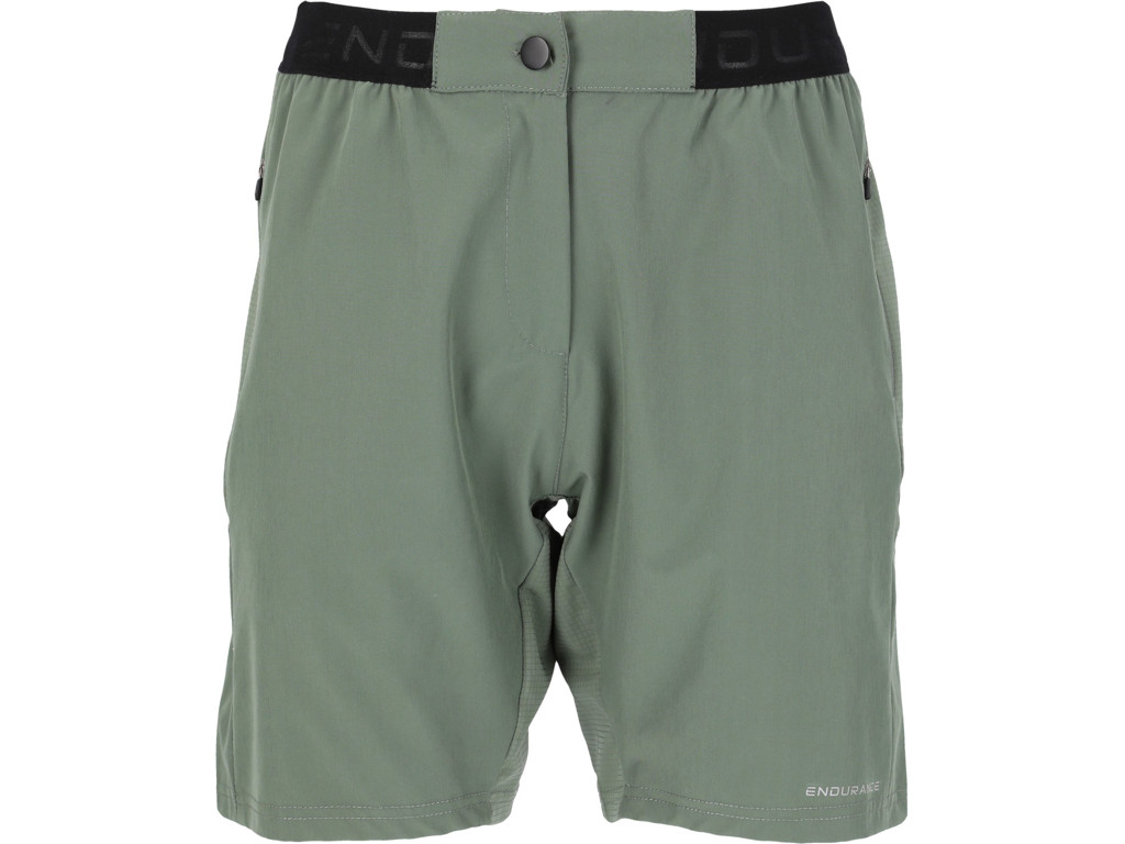 Macbeth   Hyperstretch Shorts   Dame   Desert Green   38 fra Endurance