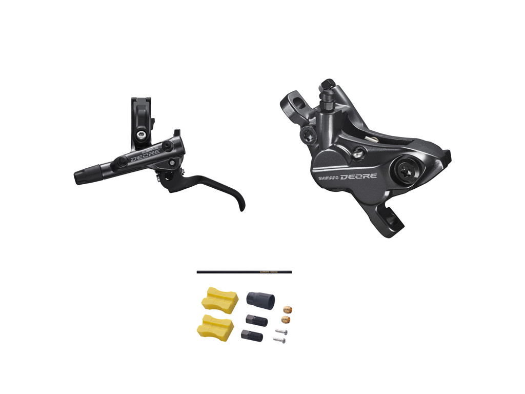 Deore   Bremsesæt Hydraulisk Med 4 Stempler   Venstre   M6120 fra Shimano