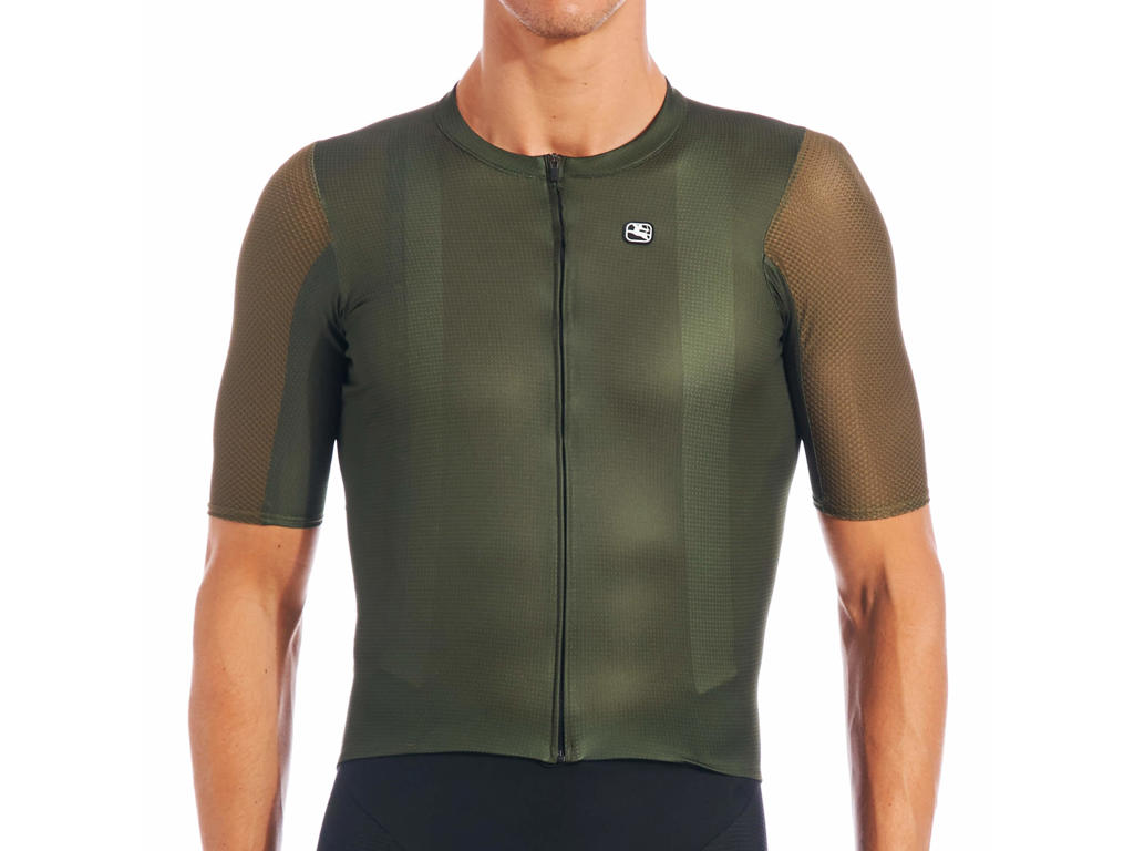Silverline   Cykeltrøje   Korte ærmer   Army Grøn   Str. 2xl fra Giordana
