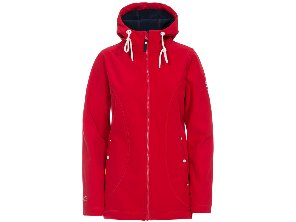 Kinsley   Dame Softshell Jakke  Rød   Str. S fra Trespass