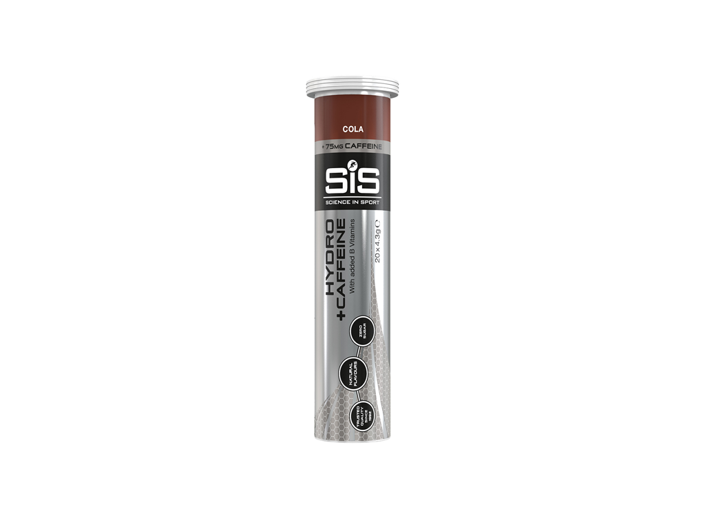 Sis Go   Hydro Tabletter   Cola Og Koffein   Rør Med 20 Elektrolyttabletter A 4 Gram fra Sis Science In Sport