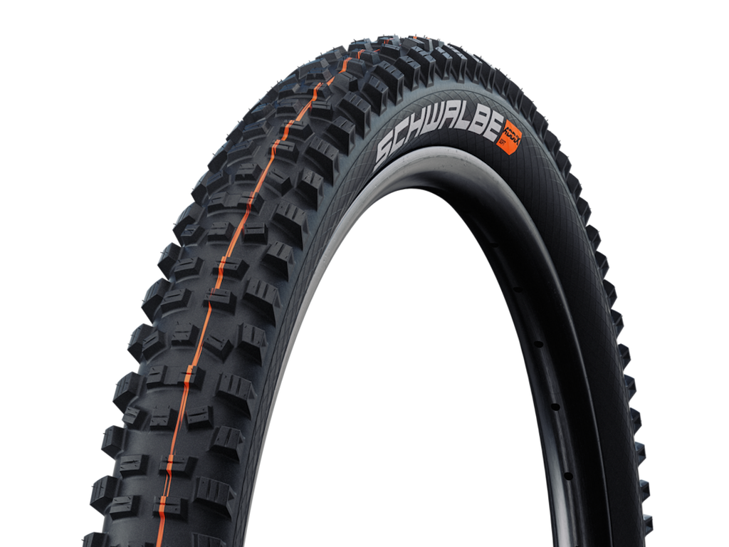 Hans Dampf Super Gravity Tle Soft Foldedæk 29x2,35 (60 622) E 25   Sort fra Schwalbe