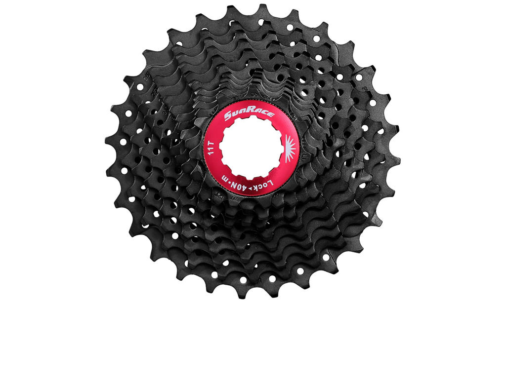 Csrx1   Kassette 11 Gear   11 36 Tands   Road   Til Shimano Eller Sram   Sort fra Sunrace