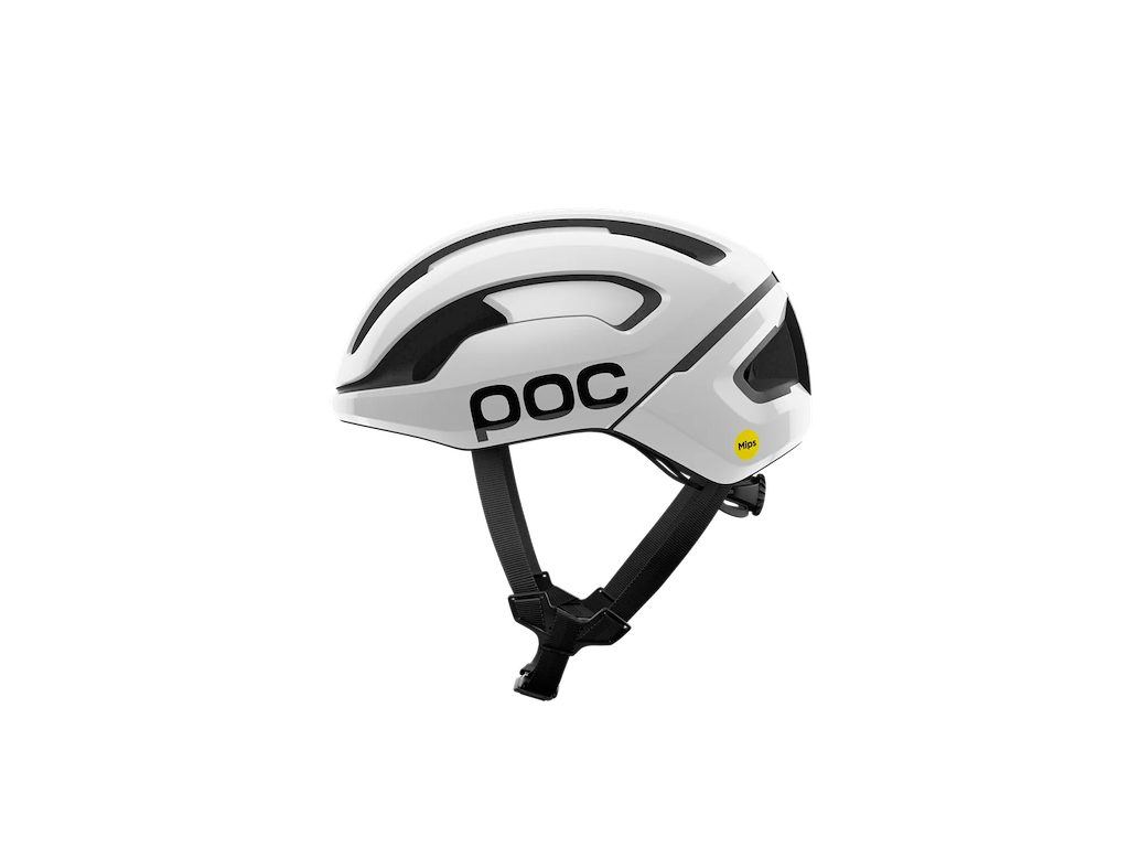 Omne Air Mips   Cykelhjelm   Hydrogen White Uranium Black Matt W. Logo   Str. S 50 56cm fra Poc