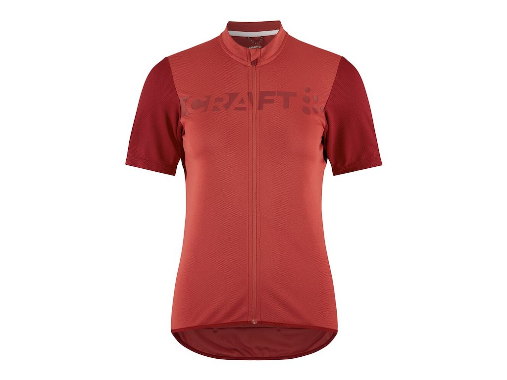 Endur Logo Jersey   Cykeltrøje   Korte ærmer   Dame   Astro Rhubarb   S fra Craft