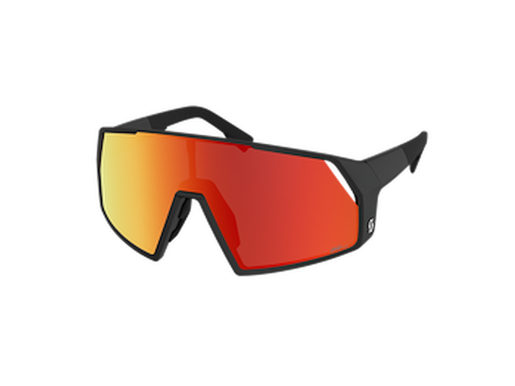Pro Shield   Cykelbriller   Sort Amp Red Chrome fra Scott